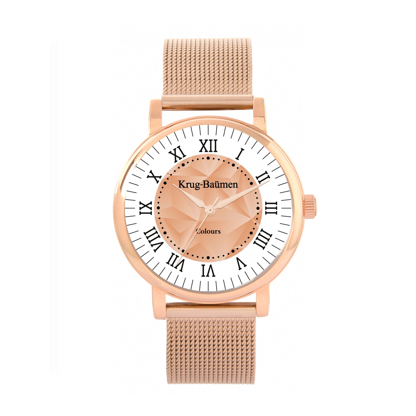 Krug Baümen Ladies' COLOURS Rose Gold Watch