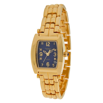 Krug Baümen Ladies Tuxedo Diamond Watch