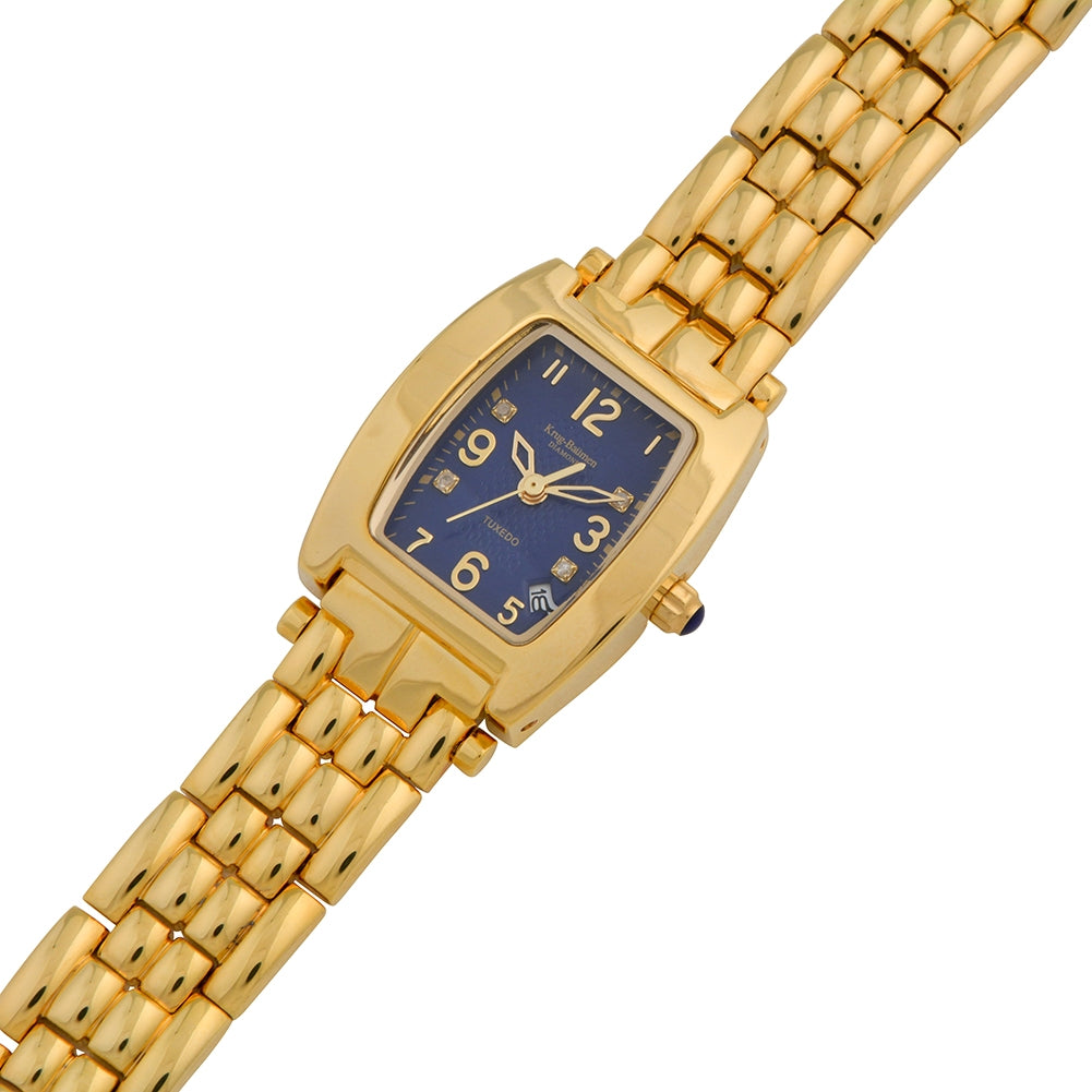 Krug Baümen Ladies Tuxedo Diamond Watch