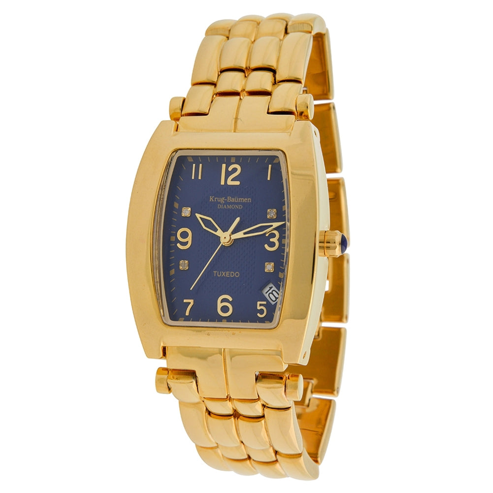 Krug Baümen Ladies Tuxedo Diamond Watch