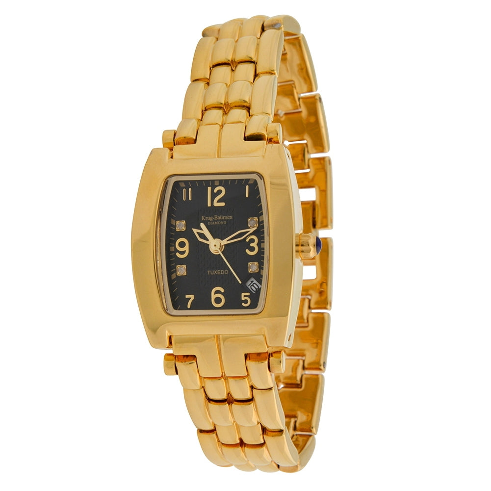 Krug Baümen Ladies Tuxedo Diamond Watch