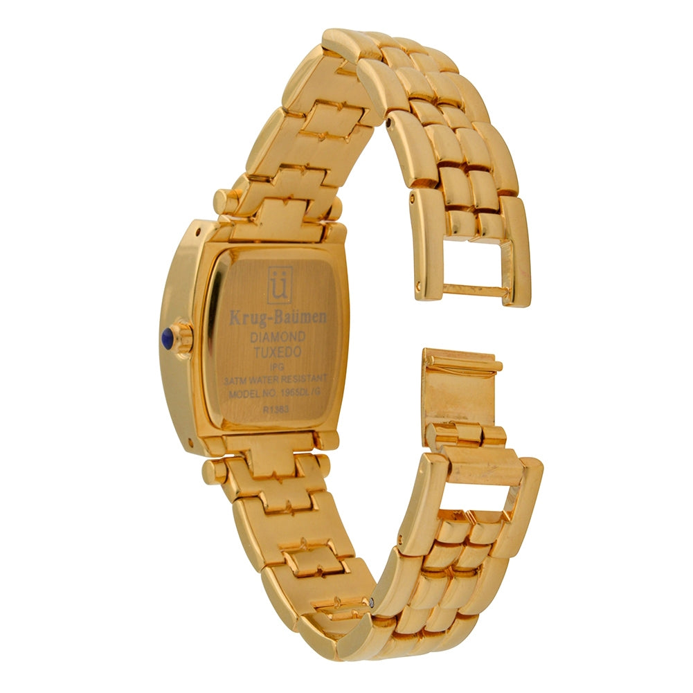 Krug Baümen Ladies Tuxedo Diamond Watch
