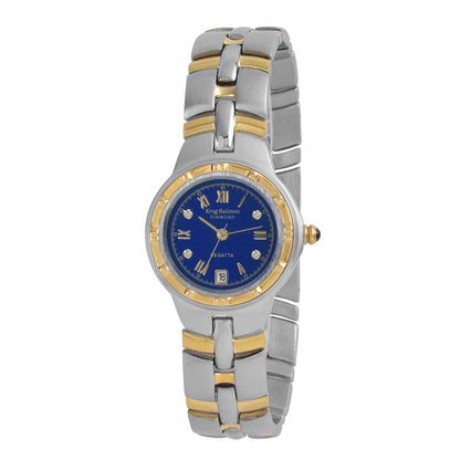 Krug Baümen Ladies Regatta Diamond Gold Watch