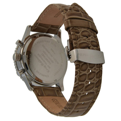 Krug Baümen Mens Air Traveller Diamond Watch