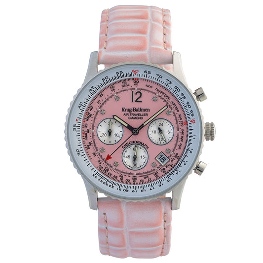 Krug Baümen Ladies Air Traveller Diamond Watch