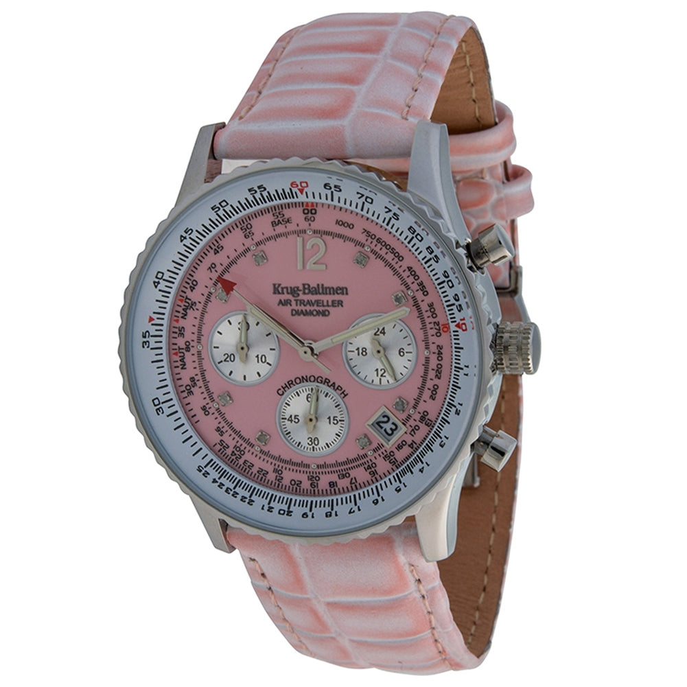 Krug Baümen Ladies Air Traveller Diamond Watch