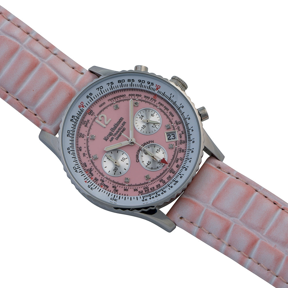 Krug Baümen Ladies Air Traveller Diamond Watch