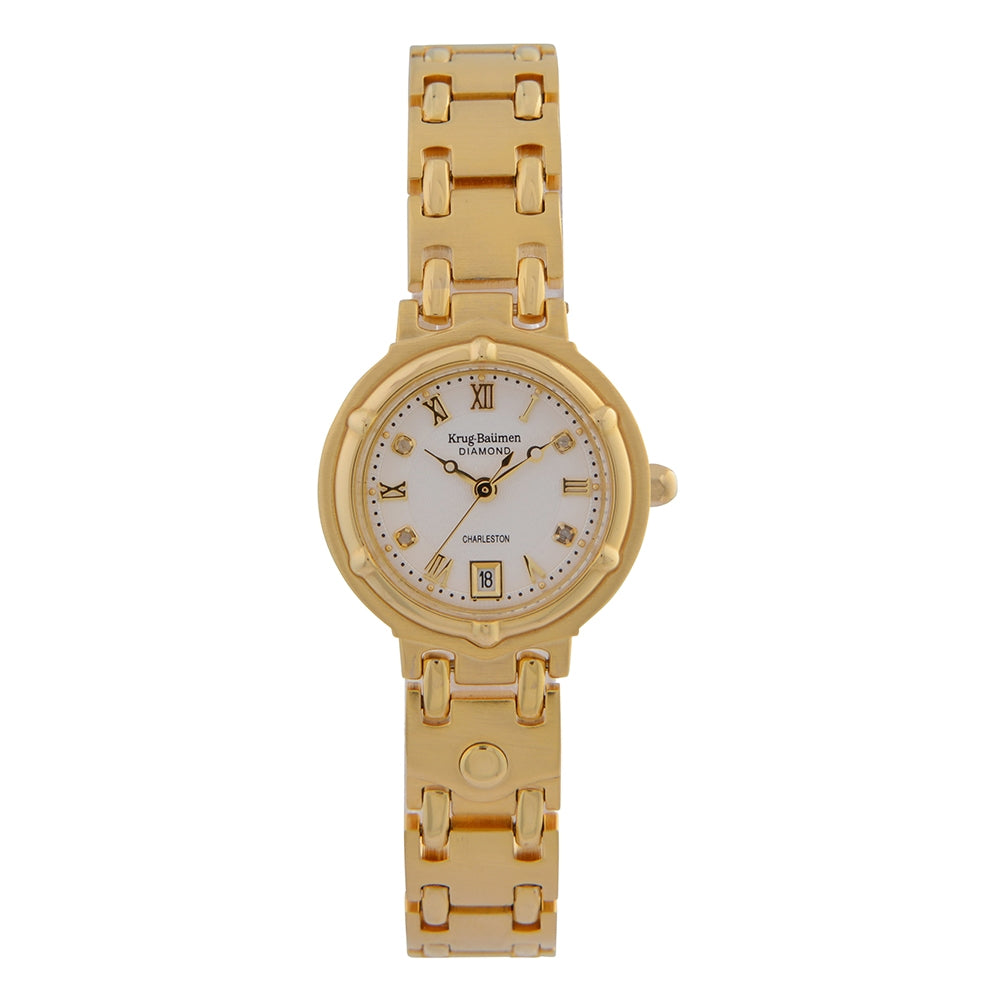Krug Baümen Ladies Charleston Diamond Watch