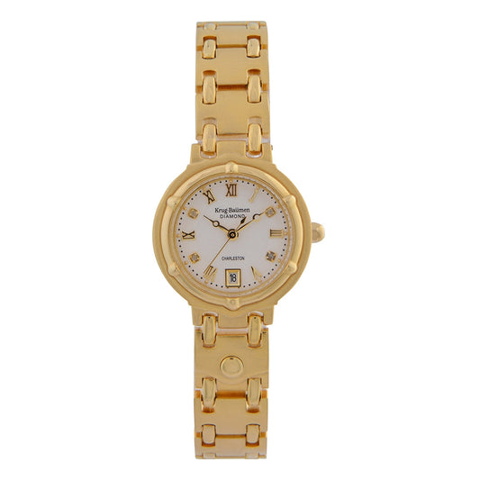 Krug Baümen Ladies Charleston Diamond Watch