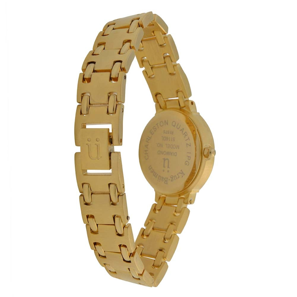 Krug Baümen Ladies Charleston Diamond Watch