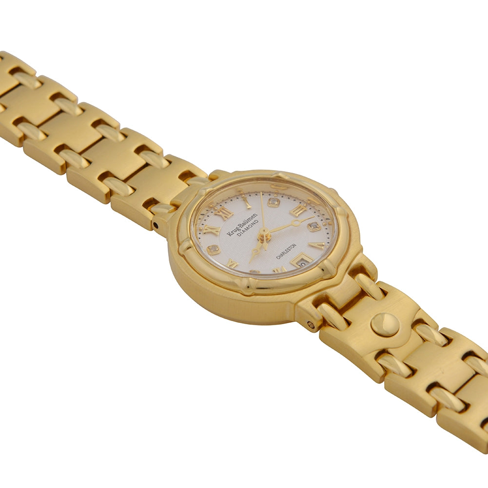 Krug Baümen Ladies Charleston Diamond Watch