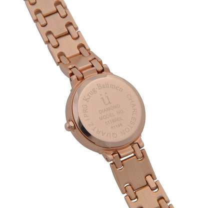 Krug Baümen Ladies Charleston Diamond Watch