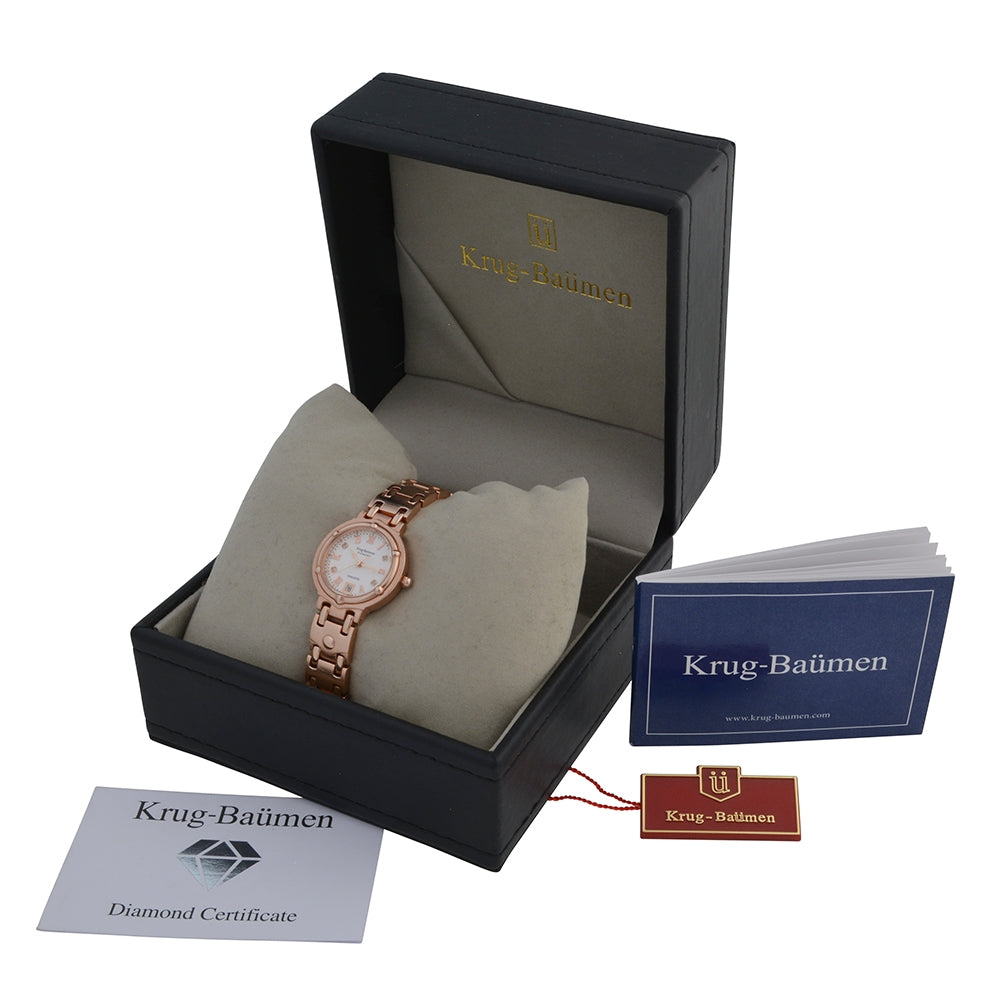 Krug Baümen Ladies Charleston Diamond Watch