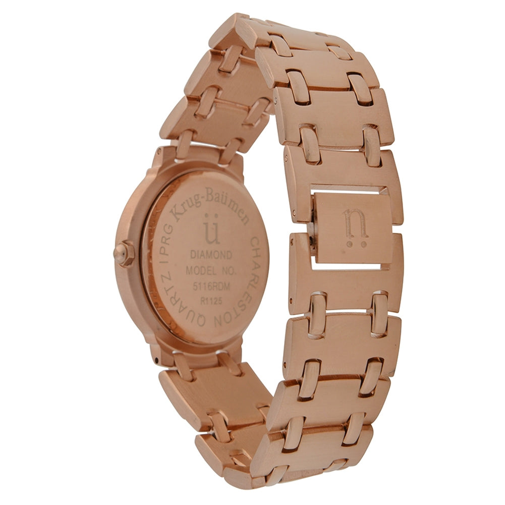 Krug Baümen Ladies Charleston Diamond Watch