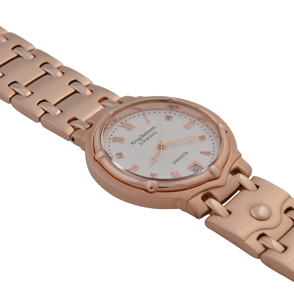 Krug Baümen Ladies Charleston Diamond Watch