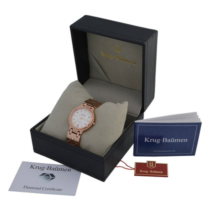 Krug Baümen Ladies Charleston Diamond Watch