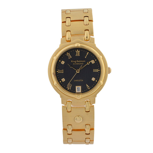 Krug Baümen Ladies Charleston Diamond Watch