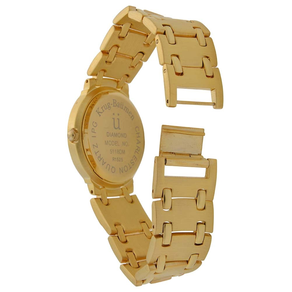 Krug Baümen Ladies Charleston Diamond Watch