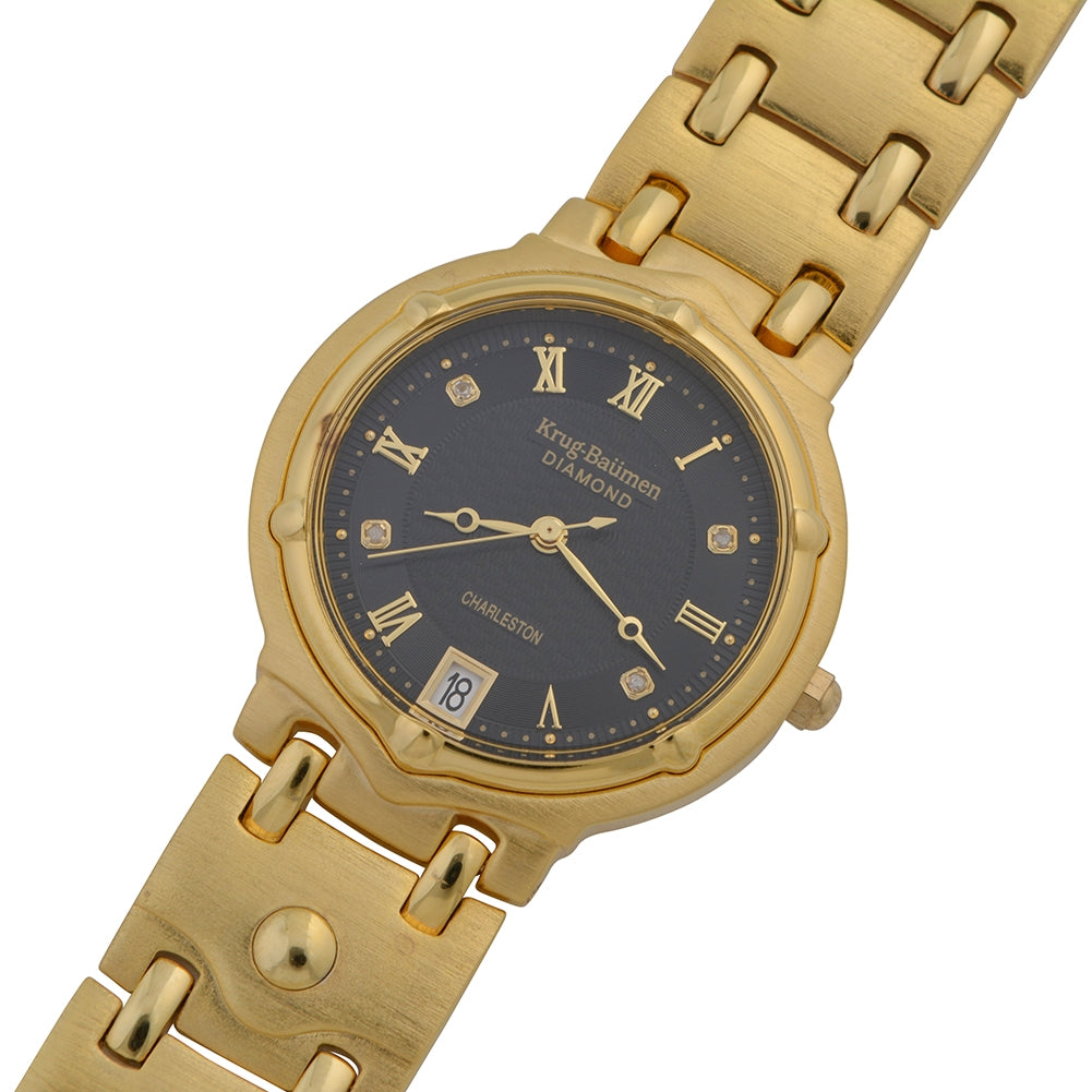 Krug Baümen Ladies Charleston Diamond Watch