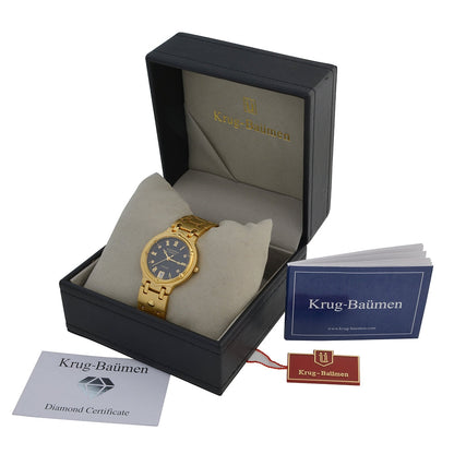 Krug Baümen Ladies Charleston Diamond Watch