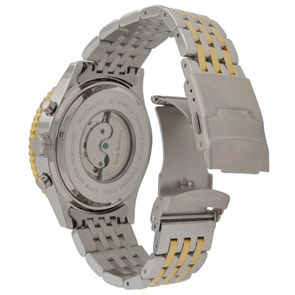 Krug Baümen Mens Air Traveller Diamond Automatic Watch