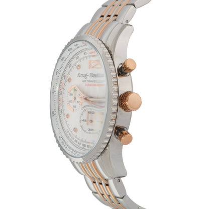 Krug Baümen Mens Air Traveller Diamond Watch