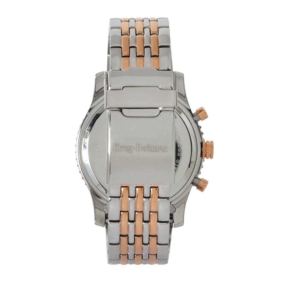 Krug Baümen Mens Air Traveller Diamond Watch