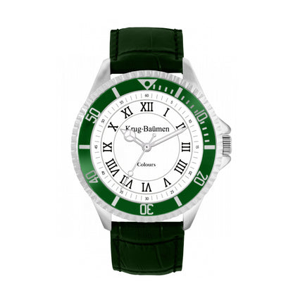 Krug Baümen Men's COLOURS Green Watch